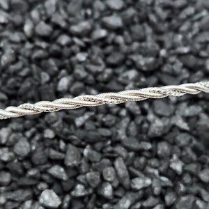 Judith Ripka Classic Twisted, Thin Bangle .925